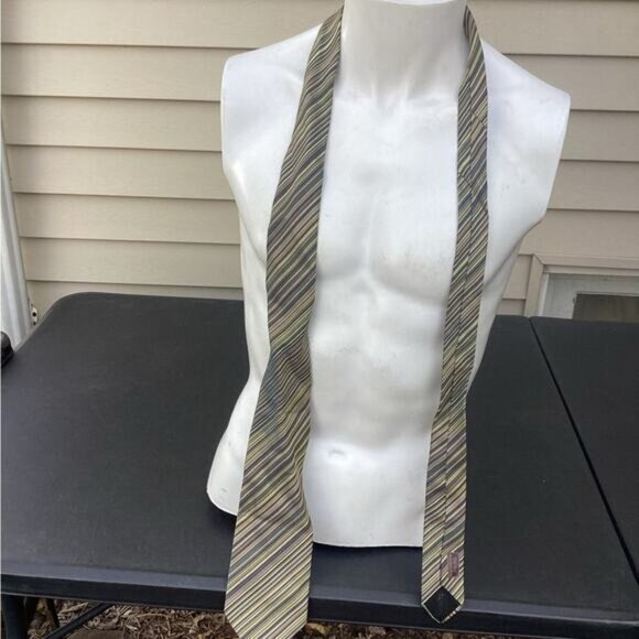 Preppy Streetwear Coquette Utility HERMES - silk necktie